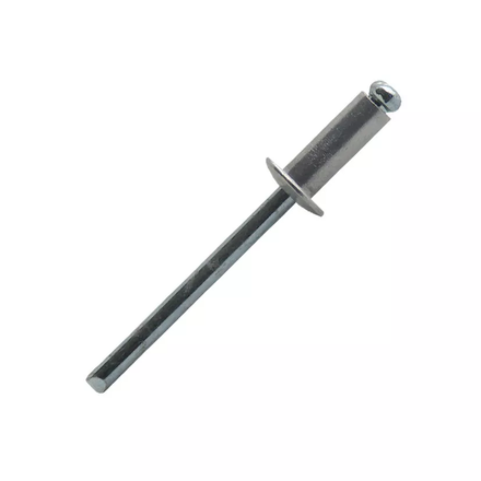 250 rivets standards à aluminium/acier à tête plate à Ø4,8x30mm - SCELL-IT - ASD4830