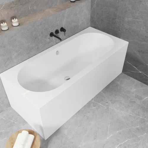 Baignoire à  encastrée ovale à l'intérieur 170cm