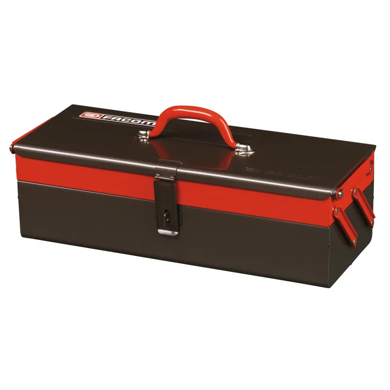 Boîte à outils métal 2 cases BT.6