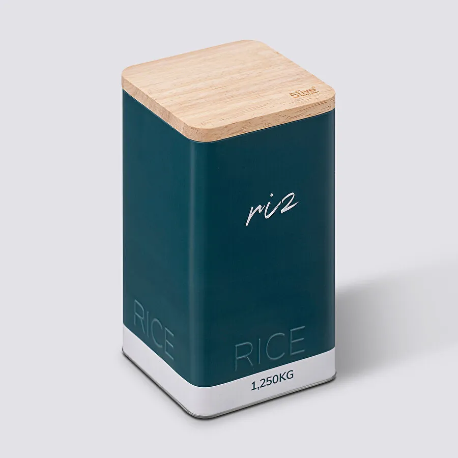 Boîte à riz 1,25kg, Bleu
