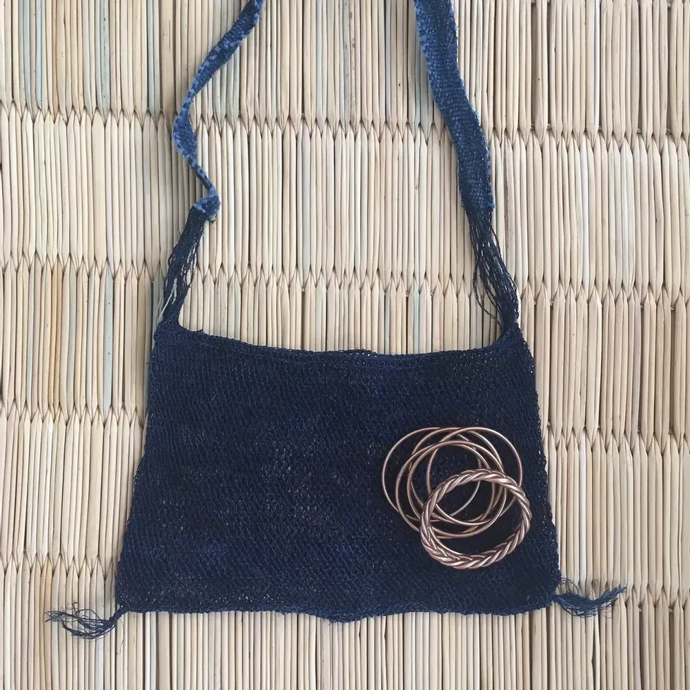 Cabas chanvre indigo - sfren