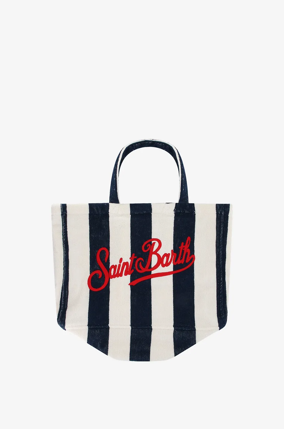 Cabas en éponge rayée Beach Tote Bag