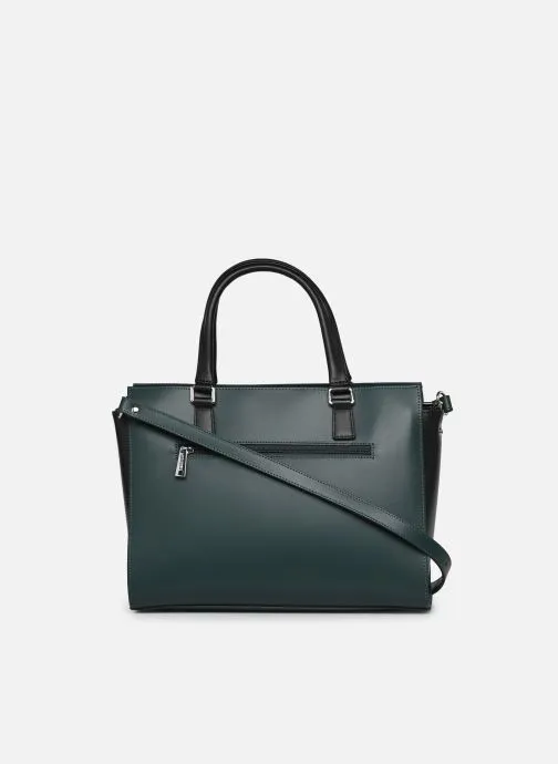 Cabas - Main Zippée Smooth - Vert