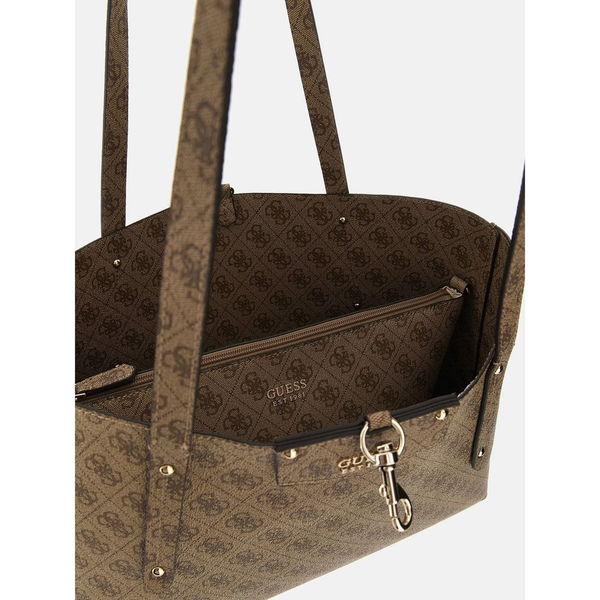 Cabas porté épaule Guess Eco Brenton logo 4G HWEBG839023