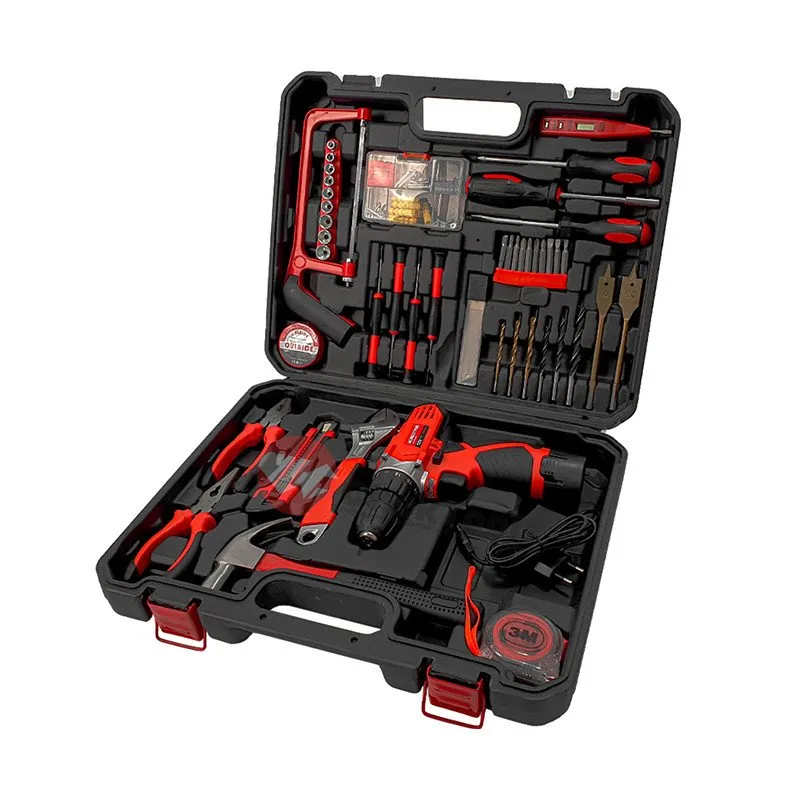 Caisse à outils avec visseuse 51pcs HONEST PLUS
