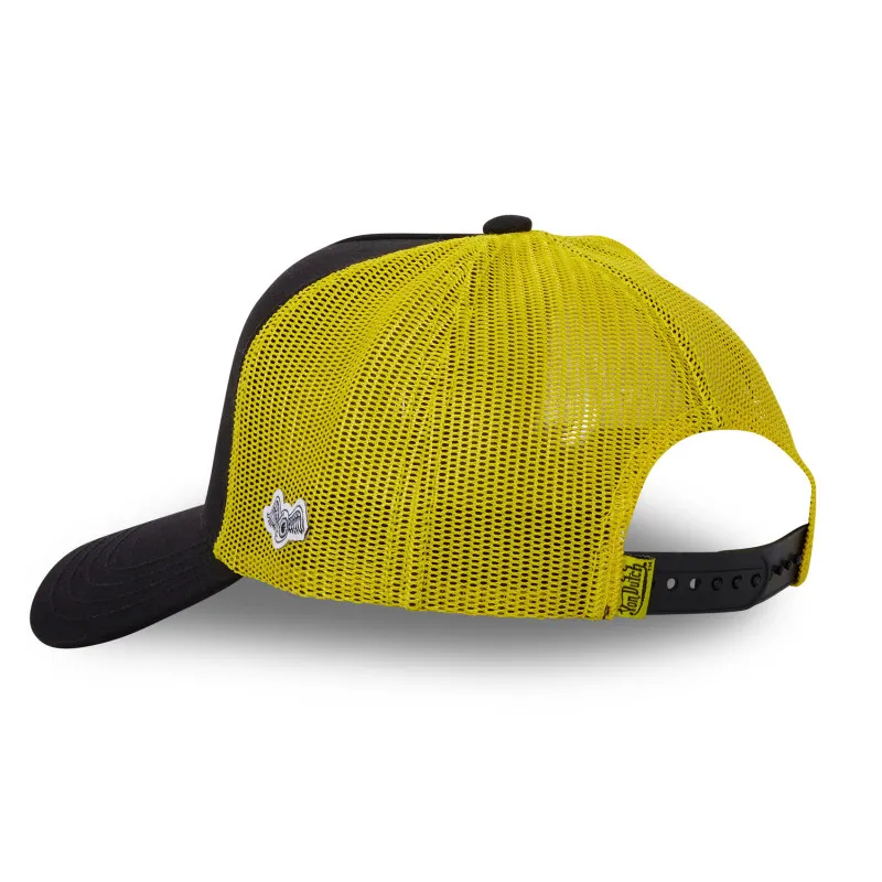 Casquette Vondutch Noire Trucker Snapback BLACK