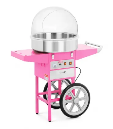 Chariot machine à barbe à papa - 52 cm - 1 200 watts