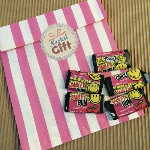 Chewing-gum Smiley x 5