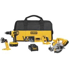 DeWALT DC4CKITA Ensemble de 4 outils 18V