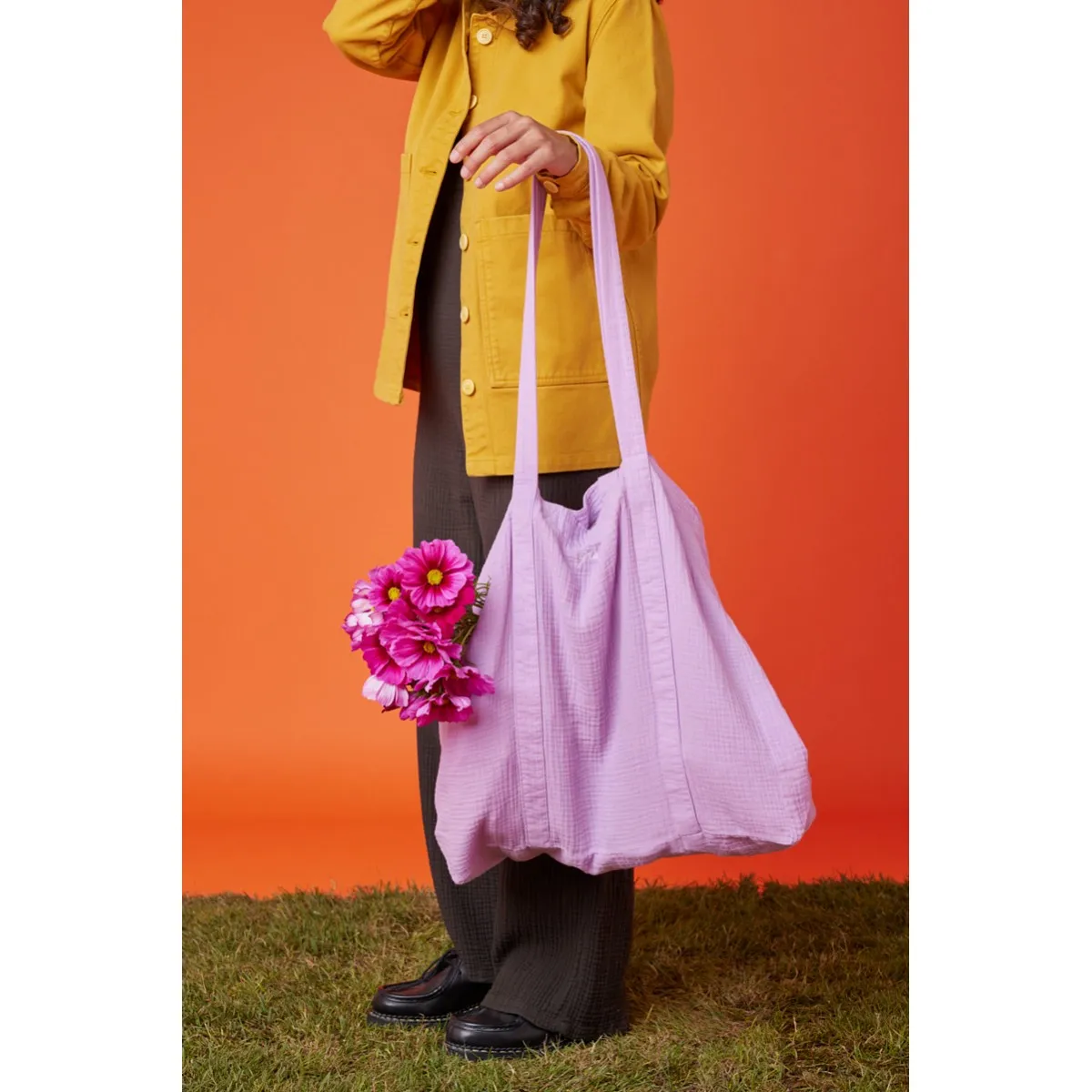 Graine Clothing - Sac cabas violet