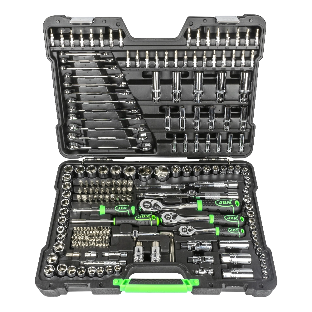JBM COFFRET OUTILS 216 PIÈCES 6 PANS REF: 54045 