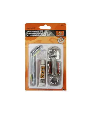 Kit Basique Réparation Rous Vélo 10 Outils - - 8043Générique