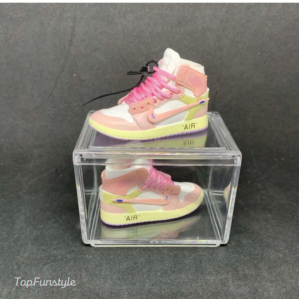 Mini Sneakers Nike Off White Pink
