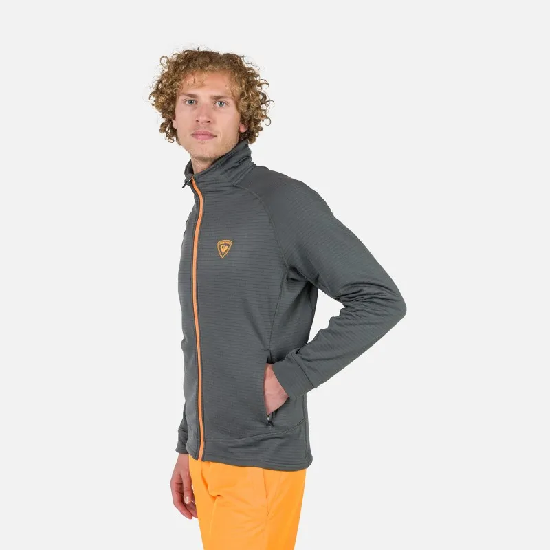 Polaire / softshell homme Rossignol Blackside Fleece FZ onyx grey