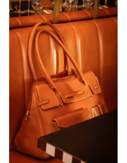 Sac Maelys Grand Modèle - Cognac