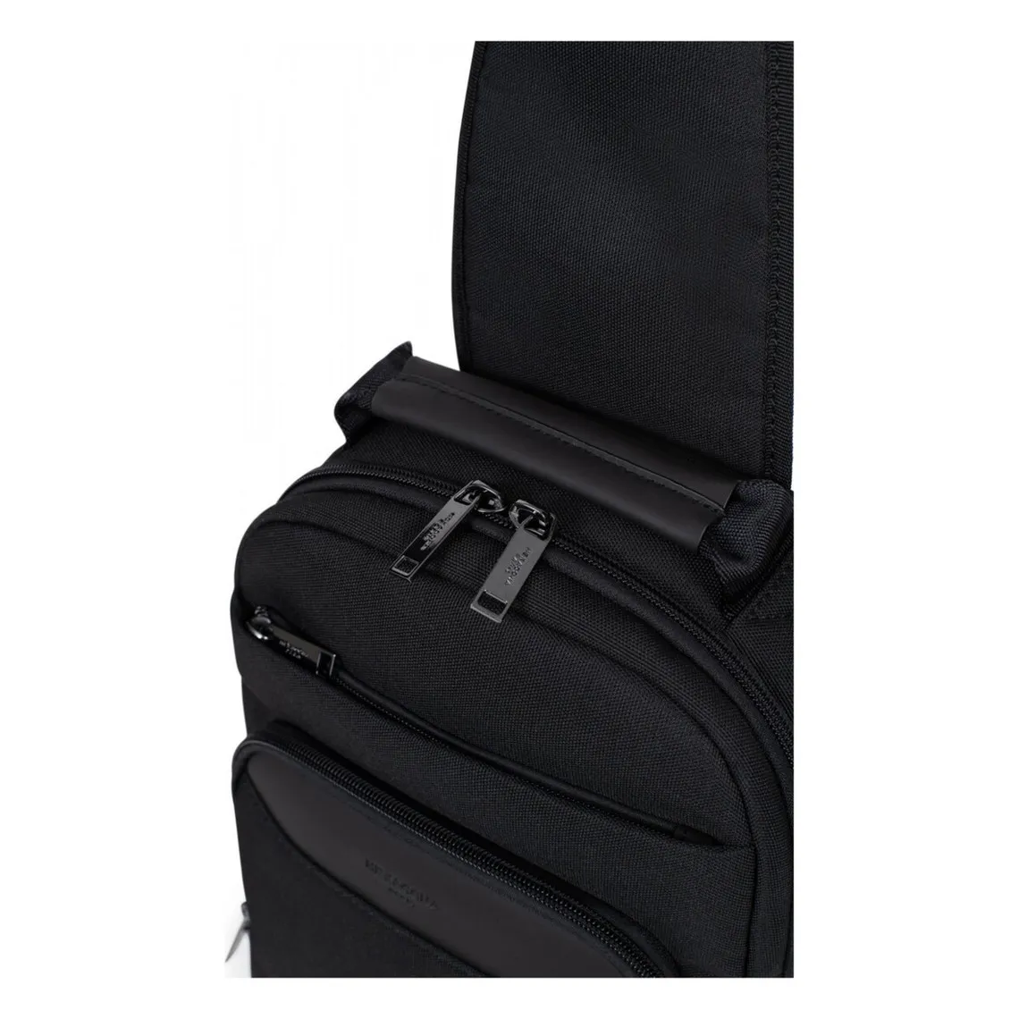 Sac monobretelle tablette PARTNER Noir Hexagona - Sac Besace Messenger Homme sur MenCorner