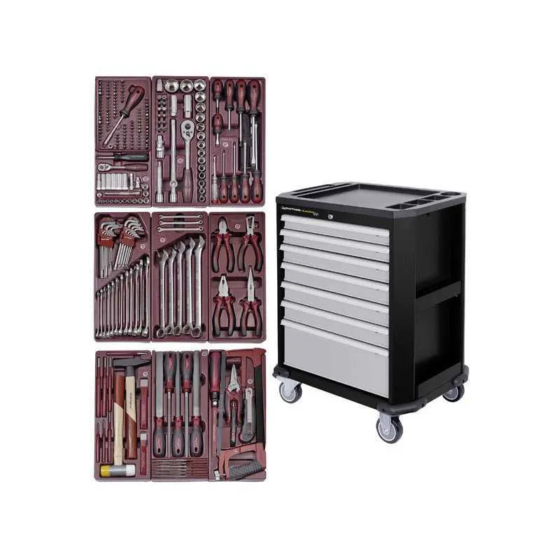 Servante d'atelier KRAFTWERK 7 tiroirs KW Racing 286 outils