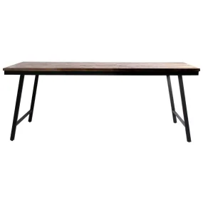 The herringbone console - natural