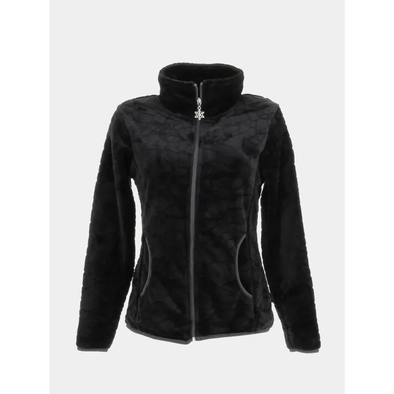 Veste polaire lauziere blanc femme - Angele Sportswear | wimod